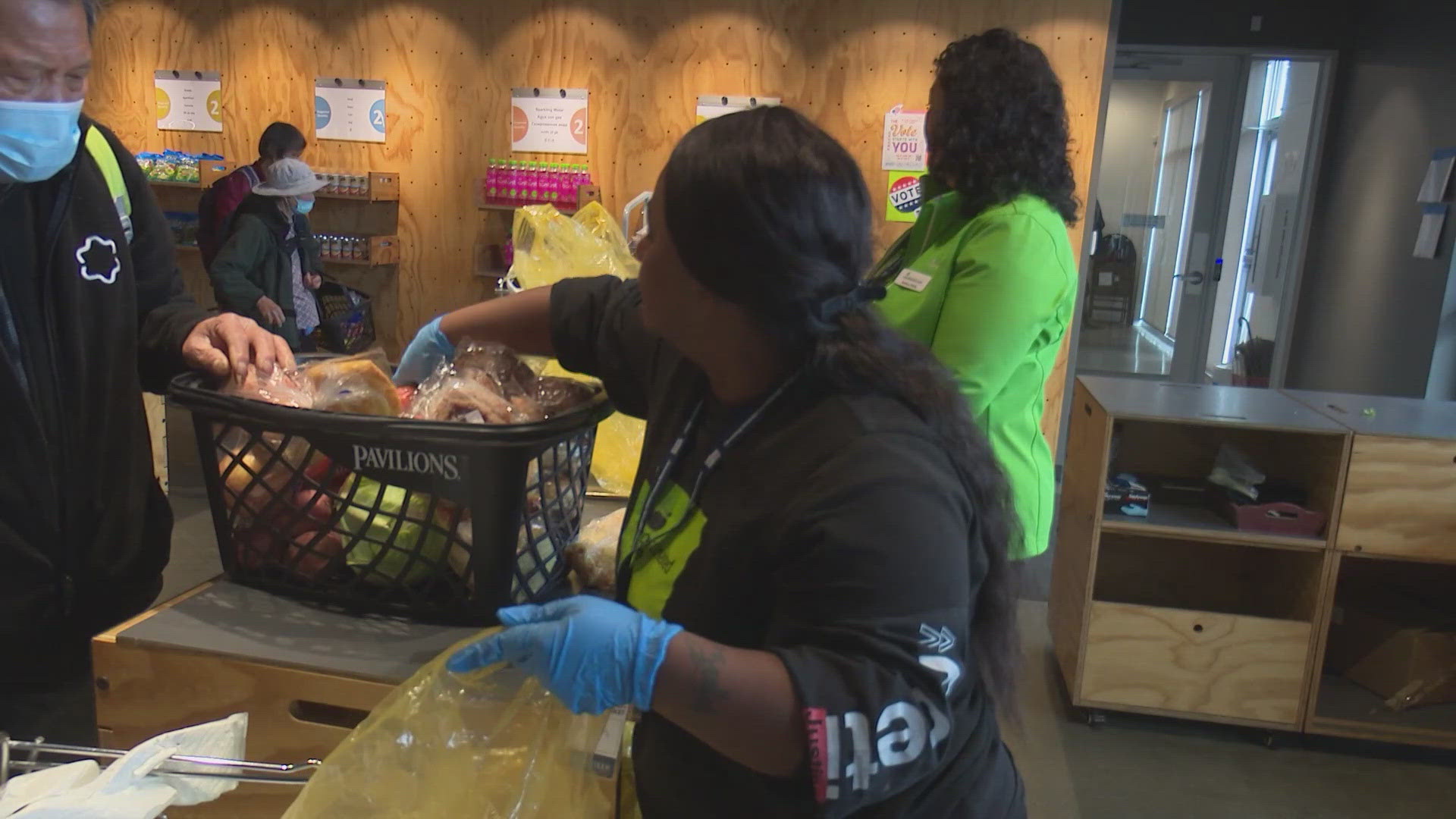 Northwest Harvest estimates that volunteers donate about 150,000 hours per year, which is close to the equivalent of 50 full-time staff. 