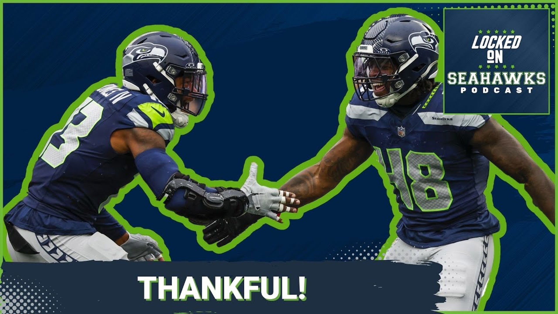 Going from last to first place in just two weeks, the surging Seahawks and their fans have plenty of reasons to be thankful heading into the holiday season.